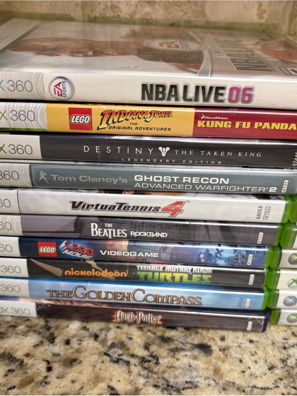 Xbox 360 Game Case Bundle - Green/White - Picture 2 of 3